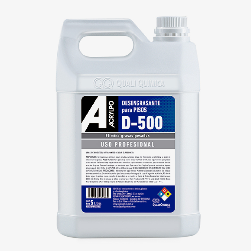 Desengrasante para Piso D500 QualiBest